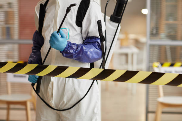 Professional Biohazard technician working in Marion, SC